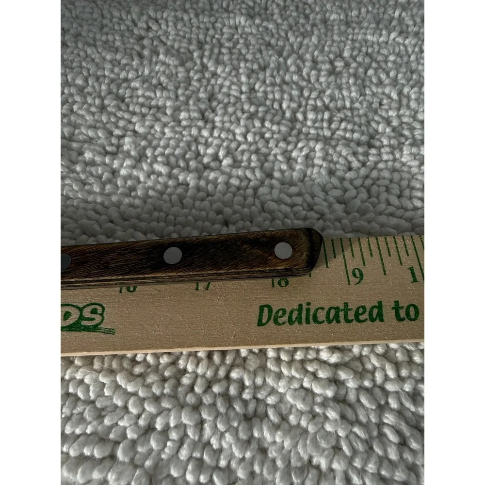 Carriage House Chef Line Steak Knives Set‎ with Wooden Block Washington Forge